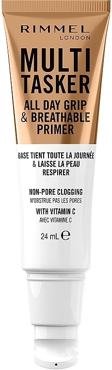 Gel Face Primer - Rimmel Multi-Tasker All Day Grip & Breathable Primer — photo N2