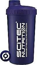 Shaker 700 ml, dark blue - Scitec Nutrition Shaker Navy Blue — photo N2