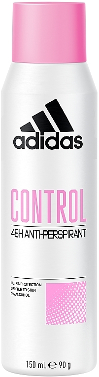 Women Deodorant Antiperspirant - Adidas Control 48H Anti-Perspirant — photo N1