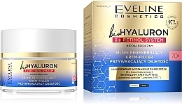 Repairing Cream-Filler - Eveline Cosmetics BioHyaluron 3xRetinol System 70+ — photo N1