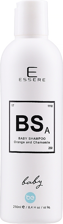 Kids Orange & Chamomile Shampoo - Essere Baby Shampoo Orange and Chamomile — photo N1