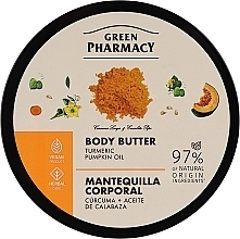 Turmeric & Pumpkin Seed Oil Body Butter - Green Pharmacy — photo N1