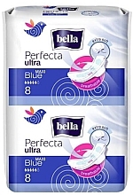 Sanitary Pads Perfecta Blue Maxi Soft Ultra, 8+8 pcs - Bella — photo N1