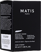 Fragrances, Perfumes, Cosmetics Deodorant - Matis Reponse Homme Fresh Secure Deodorant 48H Natural Origin