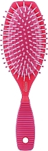 Fragrances, Perfumes, Cosmetics 10-Row Massage Hair Brush, crimson - Titania