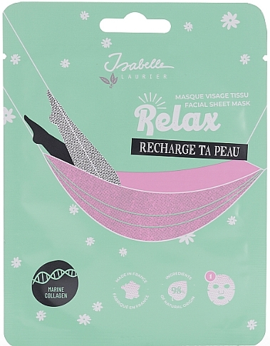 Relax-Collagen Sheet Mask - Isabelle Laurier Facial Sheet Mask — photo N1