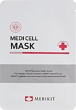 Fragrances, Perfumes, Cosmetics Intensive Regenerating Coconut Biocellulose Mask - Merikit Medi Cell Mask