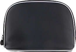 Fragrances, Perfumes, Cosmetics Makeup Bag "Holo Piping", black - Inter Vion