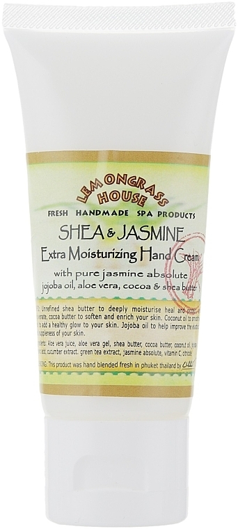 Carite and Jasmine Hand Cream - Lemongrass House Shea&Jasmine Hand Cream — photo N1