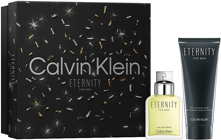 Calvin Klein Eternity For Men - Set (edt/50ml + sh/gel/100ml) — photo N1