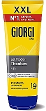 Fragrances, Perfumes, Cosmetics Hair Gel - Giorgi Line Absolute Titanium N9