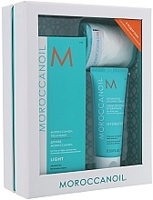 Fragrances, Perfumes, Cosmetics Fine Hair Set - Moroccanoil Hair Care (oil/100ml + cr/75ml + band)