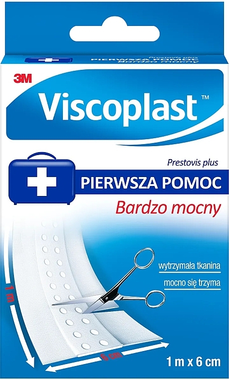 Medical Patches, 1 m x 6 cm - Viscoplast Prestovis Plus — photo N1