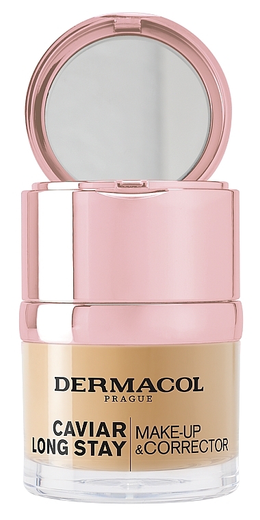 Face Corrector - Dermacol Caviar Long Stay Make-Up & Corrector — photo N1