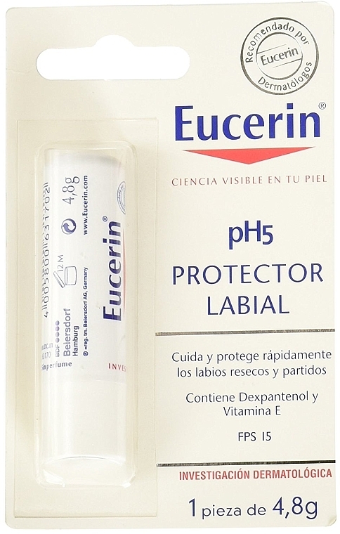 Lip Balm for Dry Skin - Eucerin pH5 Lip Activ SPF15 — photo N2
