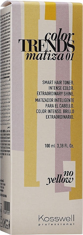Hair Toner - Kosswell Professional Matiza 01 — photo N3