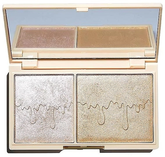 Highlighter Palette - I Heart Revolution Rose Gold Glow Mini — photo N1