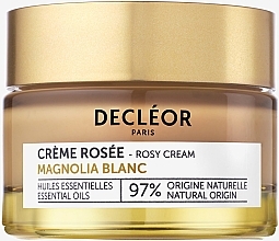 Fragrances, Perfumes, Cosmetics Cream for Mature Skin - Decleor Mature Skin Rosy Cream White Magnolia