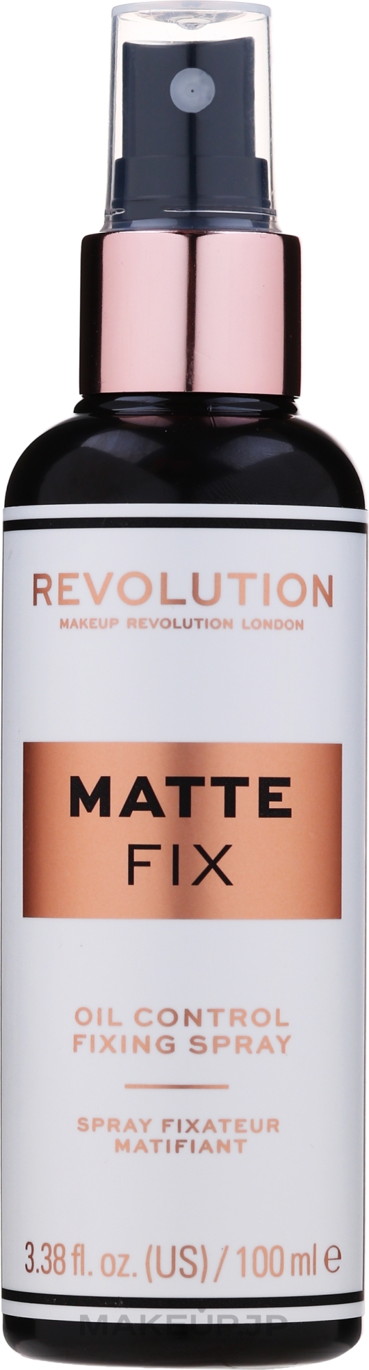 Makeup Fixing Spray - Makeup Revolution Matte Fix Oil Control Fixing Spray — photo 100 ml