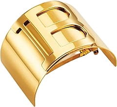 Claw Clip - Balmain Paris Hair Couture Gold Plated Clip Logo — photo N1