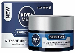 Fragrances, Perfumes, Cosmetics Moisturizing Face Cream - NIVEA Men Protect & Care Intensive Moisturising Face Cream