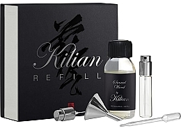 Fragrances, Perfumes, Cosmetics Kilian Sacred Wood Refill - Set (refill/50ml + funnel + dropper + vial/7.5ml + spray)