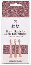 Electric Toothbrush Heads, rose gold - Spotlight Oral Care Sonic Head Replacements In Rose Gold — photo N2