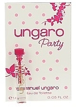 Fragrances, Perfumes, Cosmetics Ungaro Party - Eau de Toilette (sample)