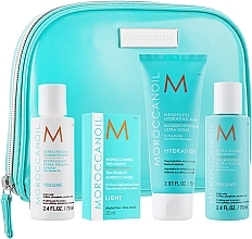 Fragrances, Perfumes, Cosmetics Set "Volume" - MoroccanOil (shm/70ml + cond/70ml + mask/75ml + oil/25ml + bag)