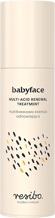 Renewing Multi-Acid Face Essence - Resibo Babyface Multi-Acid Renewal Treatment — photo N1