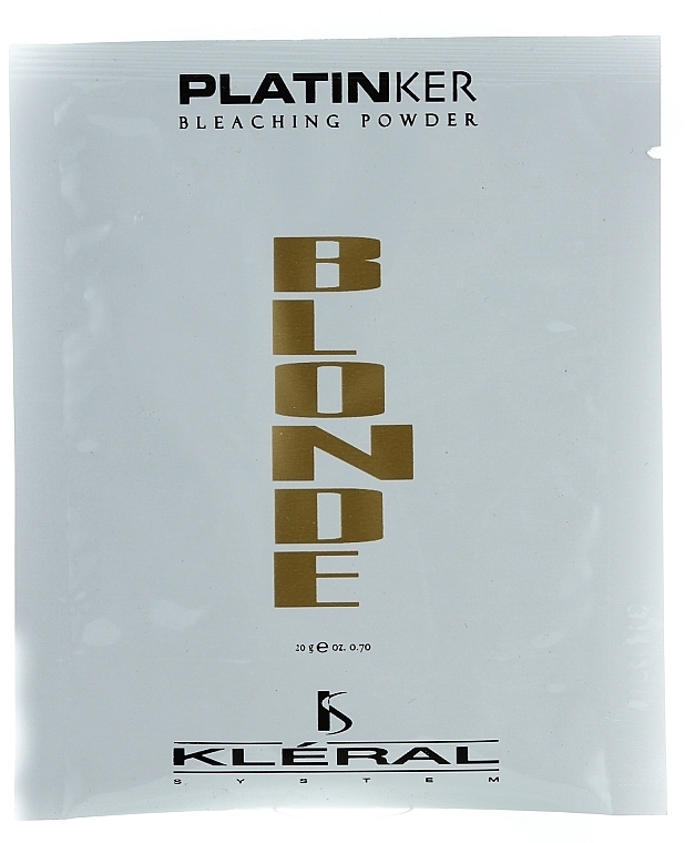 Anti-Yellow Bleaching Powder - Kleral System Platinker — photo N1