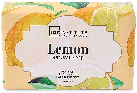Natural Lemon Hand Soap Lemon - IDC Institute Lemon Natural Soap — photo N1
