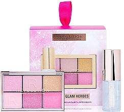 Fragrances, Perfumes, Cosmetics Set, 2 products - Makeup Revolution Mini Soft Glam Heroes Gift Set