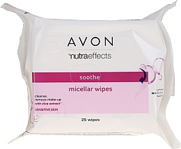 Micellar Cleansing Wipes - Avon Nutra Effects Soothe Micellar Wipes  — photo N1