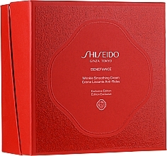 Set - Shiseido Benefiance Wrinkle Smoothing Cream Holiday Kit (f/cr/50ml + foam/15ml + treat/30ml + conc/10ml + eye/cr/2ml) — photo N2