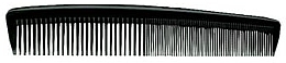 Comb, black - Janeke Classic Series Lady's Comb Large — photo N4