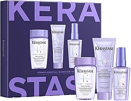 Fragrances, Perfumes, Cosmetics Set - Kerastase Blond Absolu 2023 (shm/80 ml + cond/75 ml + oil/100 ml)