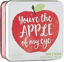 Fragrances, Perfumes, Cosmetics Apple Body Soap - Scottish Fine Soap In A Tin Fruits Apple Soap