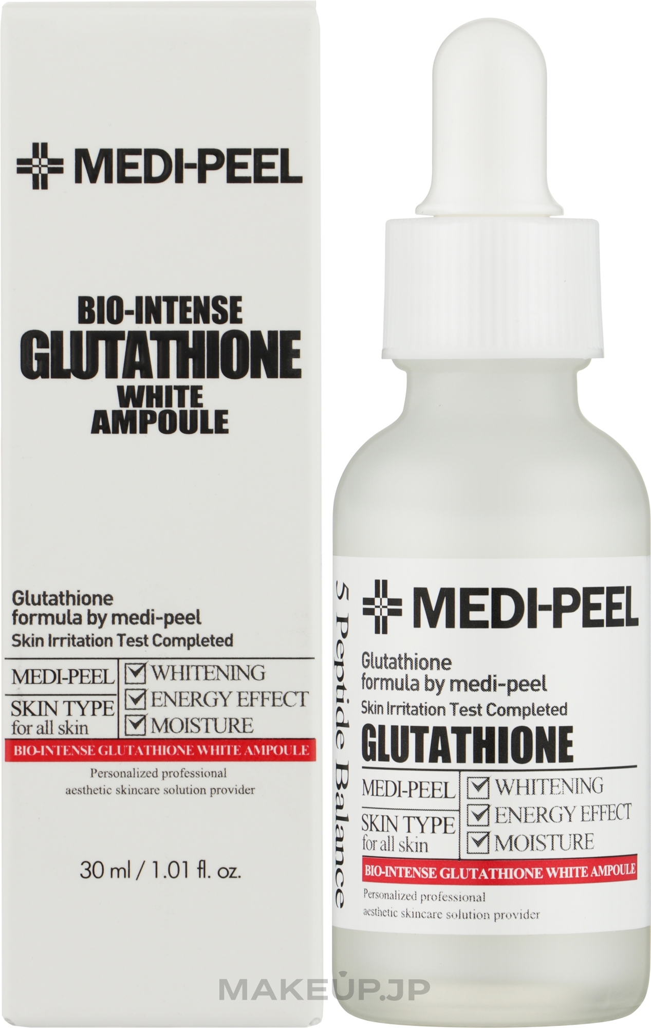 Whitening Gluthione Ampoule Serum - Medi Peel Bio-Intense Gluthione 600 White Ampoule — photo 30 ml