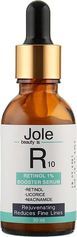 Retinol 1% Serum with Niacinamide & Centella - Jole Retinol 10 Serum — photo N1