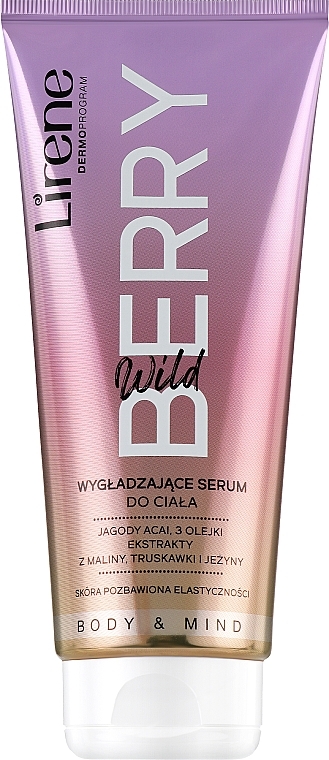 Smoothing Wild Berry Body Serum - Lirene Wildberry — photo N2