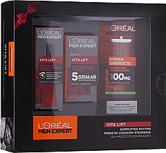 Fragrances, Perfumes, Cosmetics Set - L'Oreal Paris Men Expert (sh/gel/300ml + cr/50ml + eye/cr/15ml)