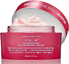 Anti-Aging Cream - Peter Thomas Roth Vital-E Microbiome Age Defense Cream — photo N2