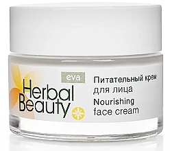 Fragrances, Perfumes, Cosmetics Nourishing Face Cream - Eva Natura Herbal Beauty Nourishing Face Cream