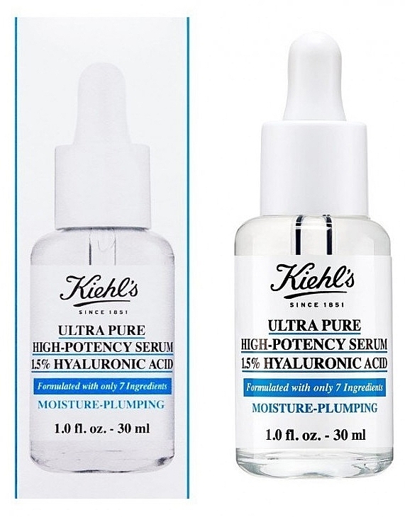 Hyaluronic Acid Serum 1.5% - Kiehl's Ultra Pure High-Potency Serum 1,5% Hyaluronic Acid — photo N1