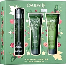 Fragrances, Perfumes, Cosmetics Caudalie Fleur De Vigne - Set (edt/50ml + sh/gel/50ml + lotion/50ml)