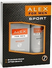 Fragrances, Perfumes, Cosmetics Set - Bradoline Alex Sport (shave/foam/200 ml + aft/shave/100 ml)