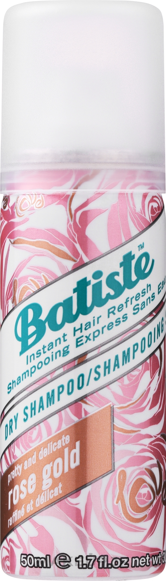 Dry Shampoo - Batiste Dry Shampoo Rose Gold — photo 50 ml