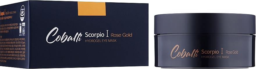 Hydrogel Eye Patch with Rose Extract & 24K Gold - Cobalti Rose Gold — photo N2