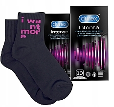 Fragrances, Perfumes, Cosmetics Set - Durex Intense Orgasmic (condoms/20pcs. + socks)